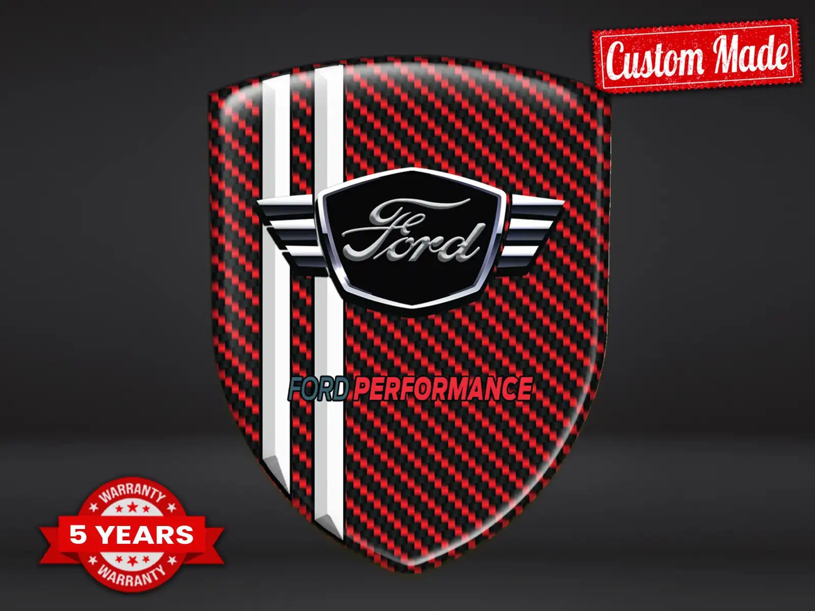 Ford Harz Badge Premium Edition Edle Dome Abzeichen